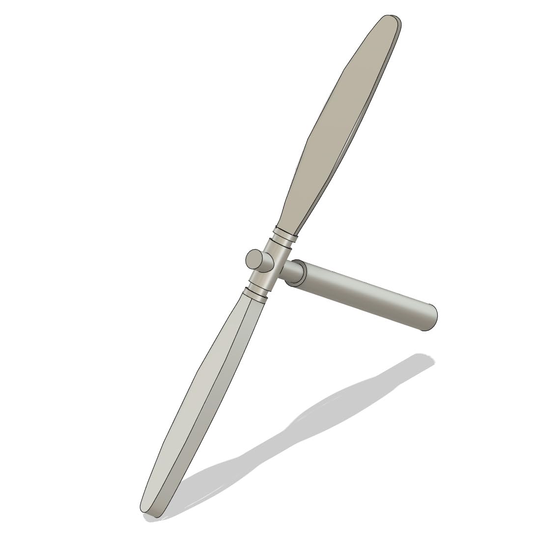 Amazon | 1/700 金属製二翅プロペラΦ3.0～3.2m シャフト付き GK70324T